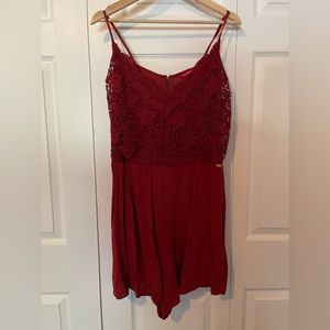 GUESS Red Romper